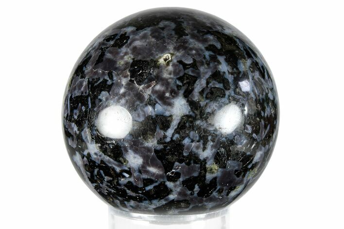 Polished, Indigo Gabbro Sphere - Madagascar #289848